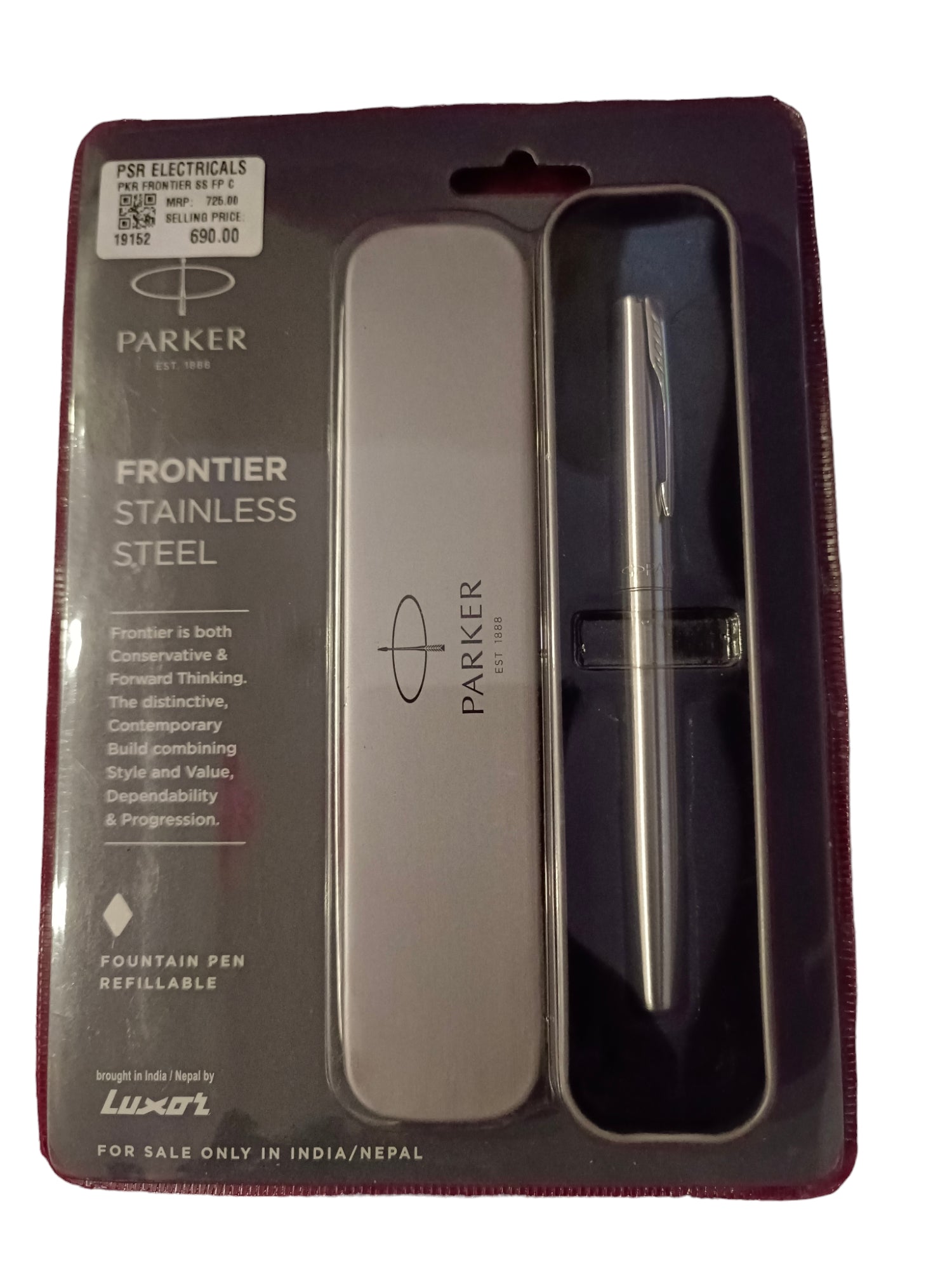 PKR FRONTIER SS FP CT PKR FRONTIER SS FP CT